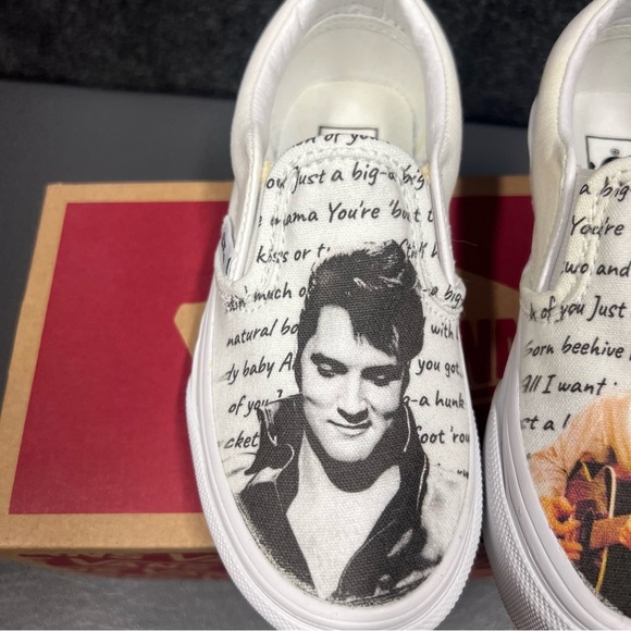 Vans Classic “Elvis” Youth Slip On Size 11 - Picture 10 of 15